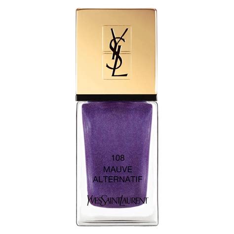 Yconic Purple La Laque Mauve Alternatif Nail Polish/0.34 oz. 108 